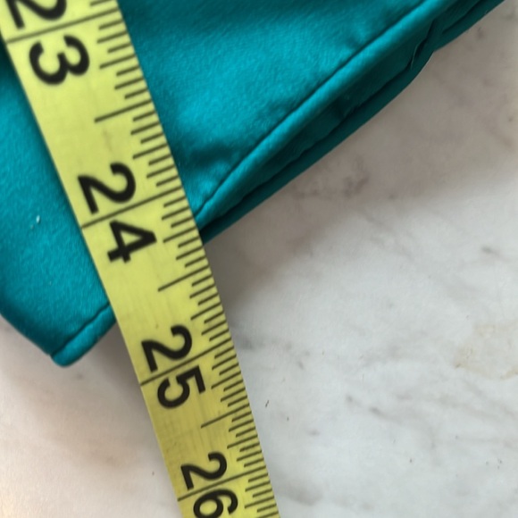 Chicos Green Long Tunic Blouse Size 2=12/14 - Picture 6 of 9